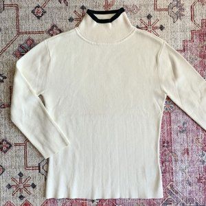 Tommy Hilfiger 3/4 Sleeve Mock Neck Sweater